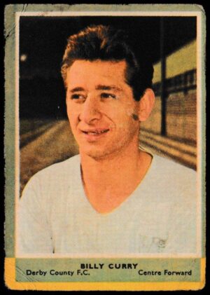 A&BC - 'Footballers (1964/65 - English Series 1) Card #10 - Billy Curry (Derby County)