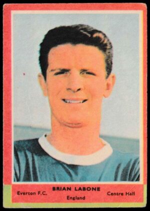 A&BC - 'Footballers (1964/65 - English Series 1) Card #11 - Brian Labone (Everton)