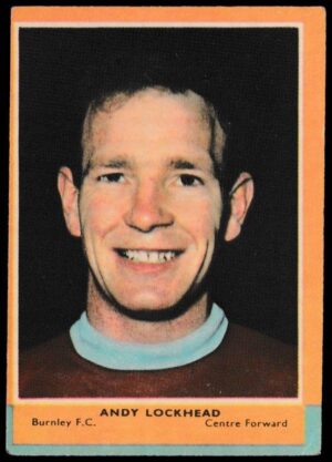 A&BC - 'Footballers (1964/65 - English Series 3) Card #115 - Andy Lockhead (Burnley)