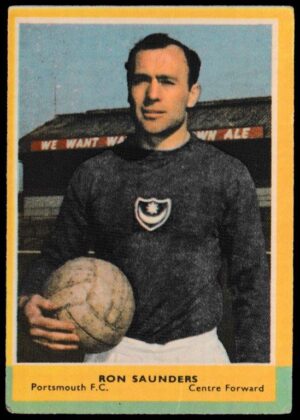 A&BC - 'Footballers (1964/65 - English Series 3) Card #146 - Ron Saunders (Portsmouth)