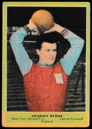 A&BC - 'Footballers (1964/65 - English Series 3) Card #147 - Johnny Byrne (West Ham)