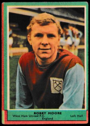 A&BC - 'Footballers (1964/65 - English Series 1) Card #19 - Bobby Moore (West Ham)