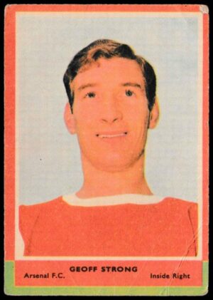 A&BC - 'Footballers (1964/65 - English Series 1) Card #20 - Geoff Strong (Arsenal)