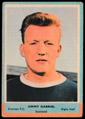 A&BC - 'Footballers (1964/65 - English Series 1) Card #22 - Jimmy Gabriel (Everton)