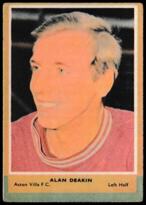 A&BC - 'Footballers (1964/65 - English Series 1) Card #27 - Alan Deakin (Aston Villa)