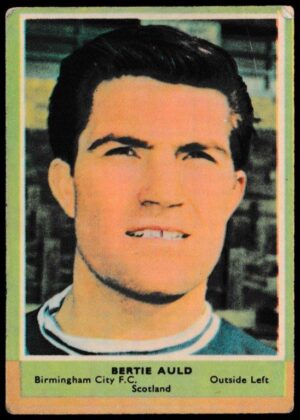 A&BC - 'Footballers (1964/65 - English Series 1) Card #3 - Bertie Aud (Birmingham)