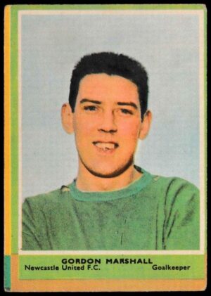 A&BC - 'Footballers (1964/65 - English Series 1) Card #44 - Gordon Marshall (Newcastle Utd)