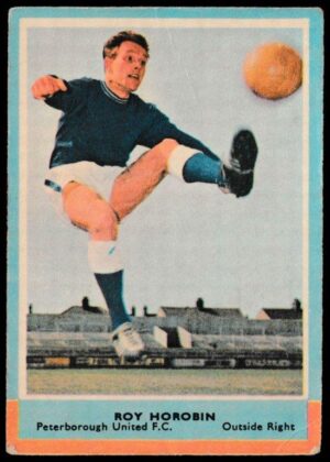 A&BC - 'Footballers (1964/65 - English Series 1) Card #48 - Roy Horobin (Peterborough Utd) A&BC - 'Footballers (1964/65 - English Series 1) Card #48 - Roy Horobin (Peterborough Utd)