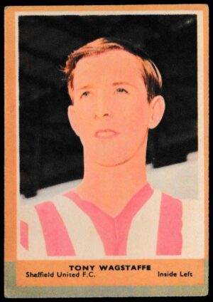 A&BC - 'Footballers (1964/65 - English Series 1) Card #52 - Tony Wagstaffe (Sheffield Utd)
