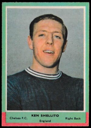 A&BC - 'Footballers (1964/65 - English Series 2) Card #63 - Ken Shellito (Chelsea)