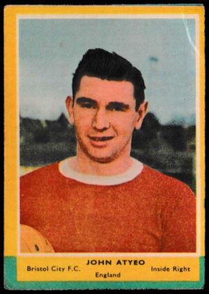 A&BC - 'Footballers (1964/65 - English Series 1) Card #7 - John Atyeo (Bristol City)
