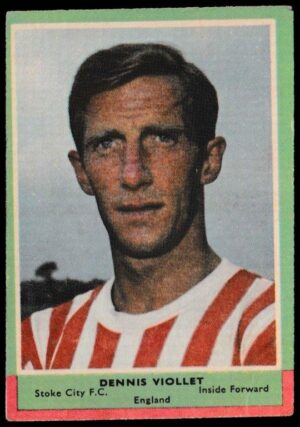 A&BC - 'Footballers (1964/65 - English Series 2) Card #74 - Dennis Viollett (Stoke City)