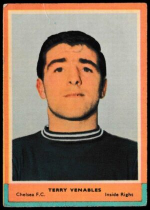 A&BC - 'Footballers (1964/65 - English Series 1) Card #9 - Terry Venables (Chelsea)