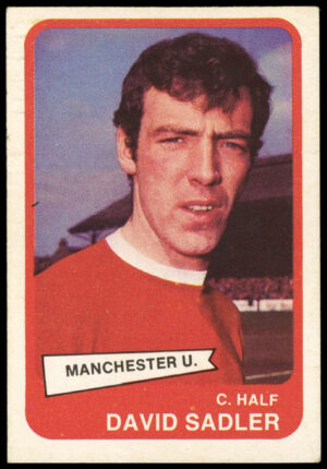 A&BC - 'Footballers 1968/69 S1' (1968) - David Sadler (Manchester United)