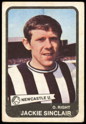 A&BC - 'Footballers 1968/69 S1' (1968) - Jackie Sinclair (Newcastle United)