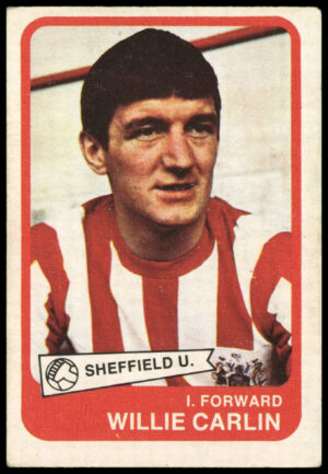 A&BC - 'Footballers 1968/69 S1' (1968) - Willie Carlin (Sheffield United)
