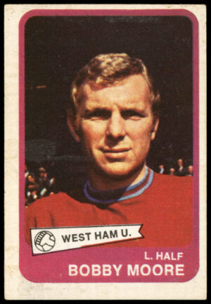 A&BC - 'Footballers 1968/69 S1' (1968) - Bobby Moore (West Ham United) A&BC - 'Footballers 1968/69 S1' (1968) - Bobby Moore (West Ham United)