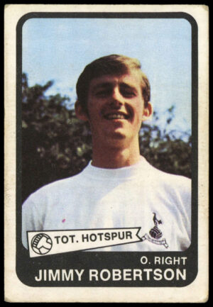 A&BC - 'Footballers 1968/69 S1' (1968) - Jimmy Robertson (Tottenham Hotspur)
