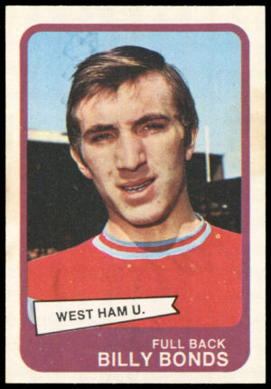 A&BC - 'Footballers 1968/69 S2' (1968) - Billy Bonds (West Ham United)