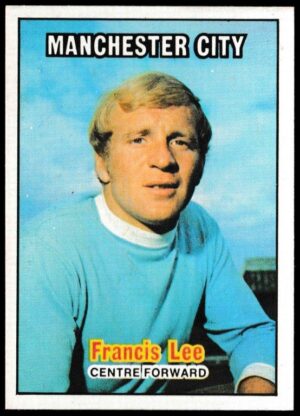 A&BC - 'Footballers (1970/71 - English Series 1)' - Card #13 - Francis Lee (Man City)