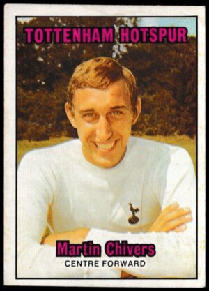 A&BC - 'Footballers (1970/71 - English Series 1)' - Card #2 - Martin Chivers (Spurs)