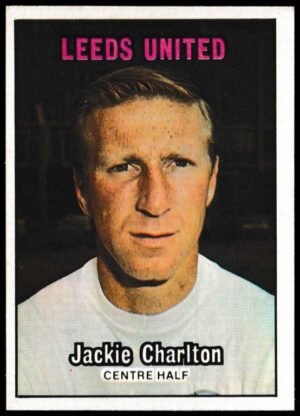 A&BC - 'Footballers (1970/71 - English Series 1)' - Card #21 - Jack Charlton (Leeds Utd)