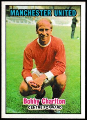 A&BC - 'Footballers (1970/71 - English Series 1)' - Card #26 - Bobby Charlton (Manchester Utd)