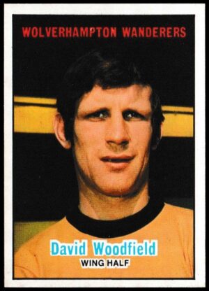 A&BC - 'Footballers (1970/71 - English Series 1)' - Card #30 - David Woodfield (Wolves)
