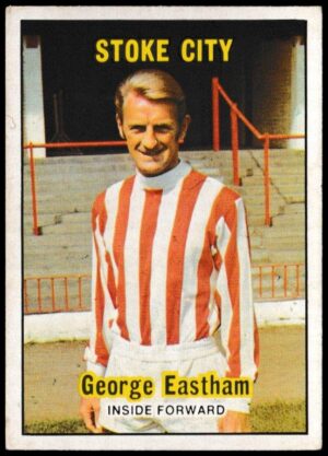 A&BC - 'Footballers (1970/71 - English Series 1)' - Card #37 - George Eastham (Stoke City)