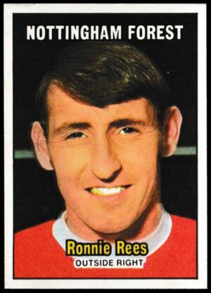 A&BC - 'Footballers (1970/71 - English Series 1)' - Card #39 - Ronnie Rees (Notts Forest) A&BC - 'Footballers (1970/71 - English Series 1)' - Card #39 - Ronnie Rees (Notts Forest)