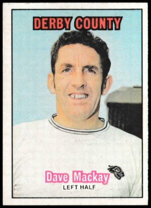 A&BC - 'Footballers (1970/71 - English Series 1)' - Card #40 - Dave Mackay (Derby County)