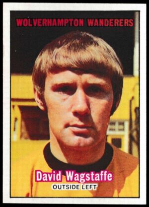 A&BC - 'Footballers (1970/71 - English Series 1)' - Card #41 - David Wagstaffe (Wolves)