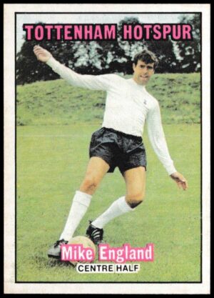 A&BC - 'Footballers (1970/71 - English Series 1)' - Card #42 - Mike England (Spurs)