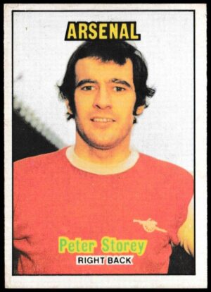 A&BC - 'Footballers (1970/71 - English Series 1)' - Card #43 - Peter Storey (Arsenal)