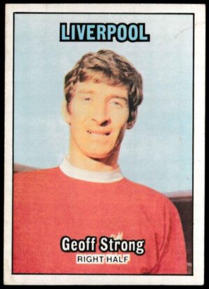 A&BC - 'Footballers (1970/71 - English Series 1)' - Card #49 - Geoff Strong (Liverpool)