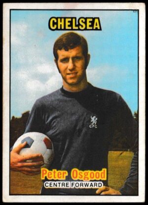 A&BC - 'Footballers (1970/71 - English Series 1)' - Card #5 - Peter Osgood (Chelsea)