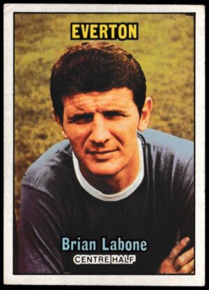 A&BC - 'Footballers (1970/71 - English Series 1)' - Card #50 - Brian Labone (Everton)