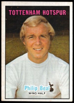 A&BC - 'Footballers (1970/71 - English Series 1)' - Card #54 - Philip Beal (Spurs)
