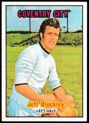 A&BC - 'Footballers (1970/71 - English Series 1)' - Card #57 - Jeff Blockley (Coventry City)