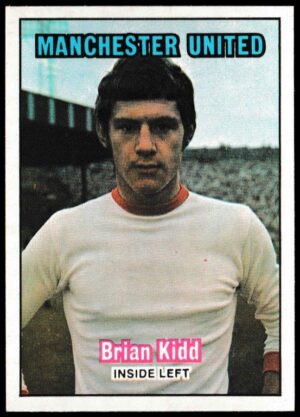 A&BC - 'Footballers (1970/71 - English Series 1)' - Card #67 - Brian Kidd (Man Utd)