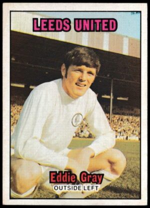 A&BC - 'Footballers (1970/71 - English Series 1)' - Card #69 - Eddie Gray (Leeds Utd)