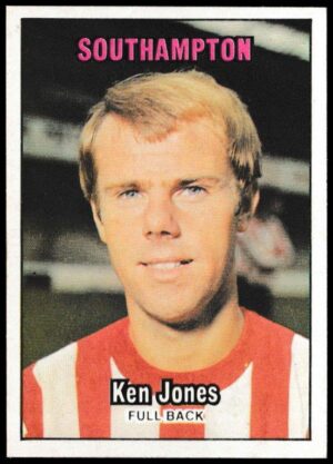 A&BC - 'Footballers (1970/71 - English Series 1)' - Card #70 - Ken Jones (Southampton)