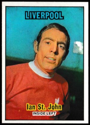 A&BC - 'Footballers (1970/71 - English Series 1)' - Card #74 - Ian St. John (Liverpool)