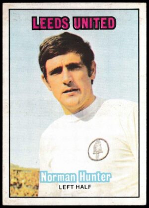 A&BC - 'Footballers (1970/71 - English Series 1)' - Card #79 - Norman Hunter (Leeds Utd)