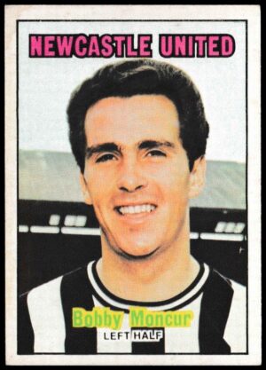 A&BC - 'Footballers (1970/71 - English Series 1)' - Card #81 - Bobby Moncur (Newcastle Utd)