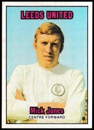 A&BC - 'Footballers (1970/71 - English Series 1)' - Card #83 - Mick Jones (Leeds Utd)