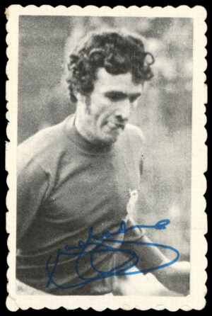 A&BC - 'Footballers Autographed Photos 1973/74 (Crinkle)' (1973) - Sandy Jardine (Rangers)