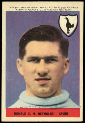 A&BC - 'Footballers (1958/59 Planet)' (1958) - Ronald Reynolds (Spurs) A&BC - 'Footballers (1958/59 Planet)' (1958) - Ronald Reynolds (Spurs)