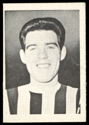 A&BC - 'Footballers 1966 S1' #88 - Ollie Burton (Newcastle United) (1966)