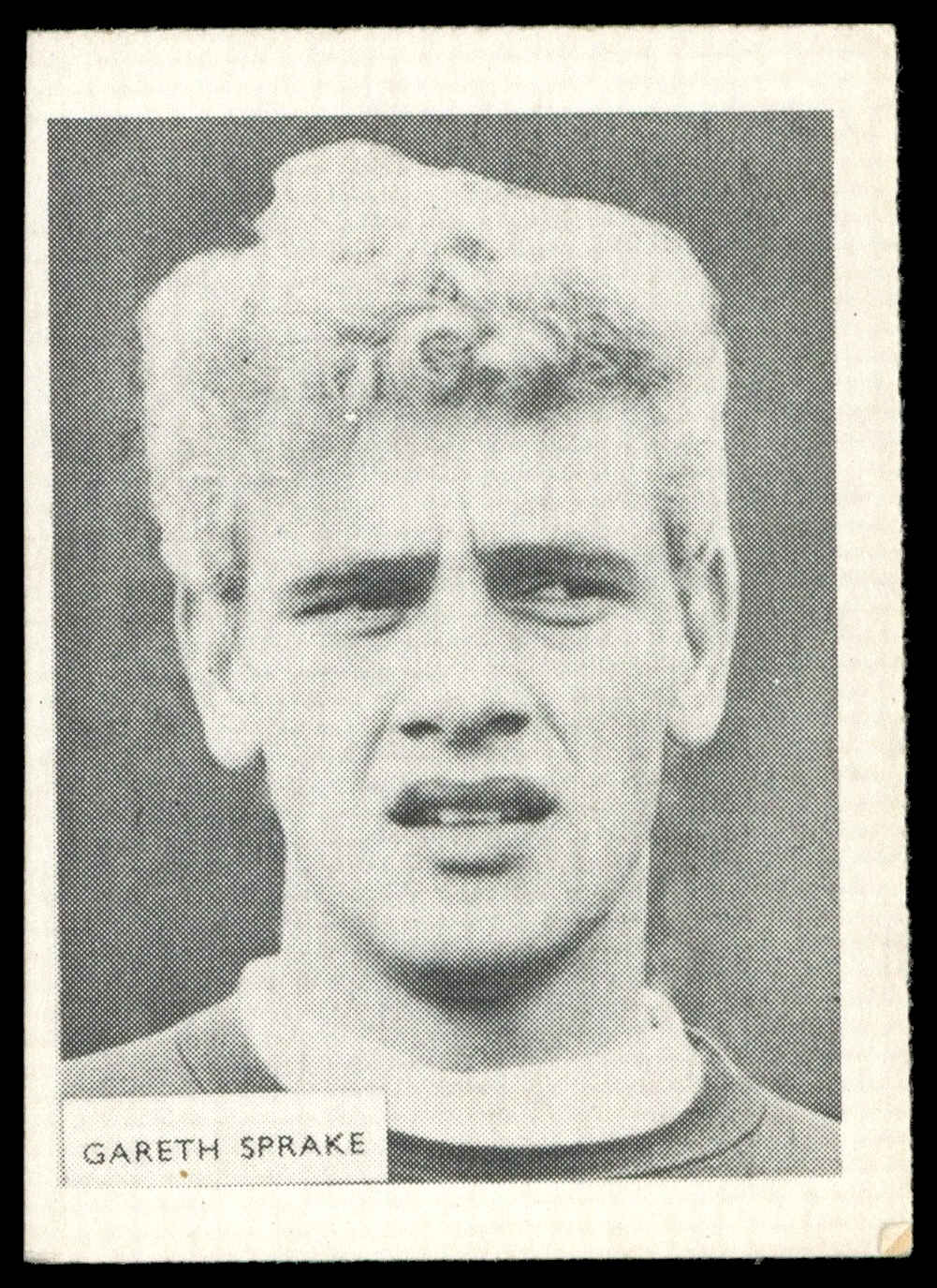 A&BC - 'Footballers 1966 S2' (1966) - Gareth Sprake (Leeds United) A&BC - 'Footballers 1966 S2' (1966) - Gareth Sprake (Leeds United)